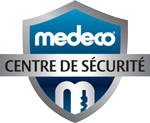 Logo Centre de sécurité accrédité Medeco